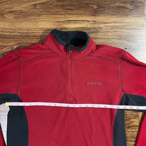 Columbia Sportswear 1/4 Zip Up Sweater Long Sleeve Activewear Sweatshirt Men's S - Picture 4 of 8